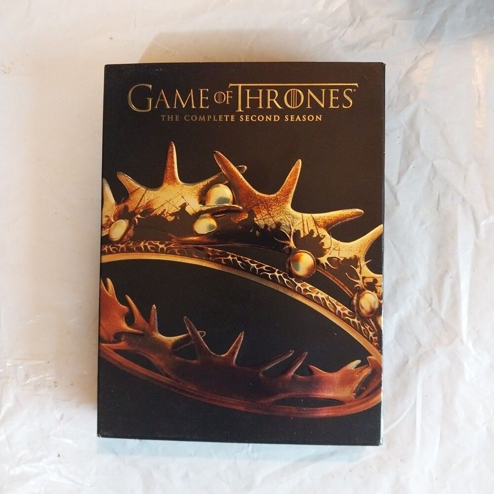 Game of Thrones: The Complete Second Season (DVD, 2013, 5-Disc Set)